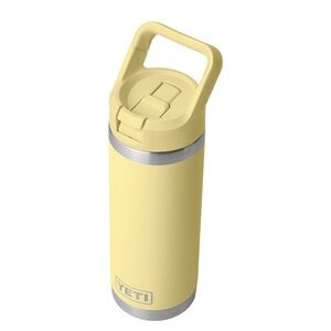 YETI 18 oz. Rambler Bottle with Color-Matched Straw Cap